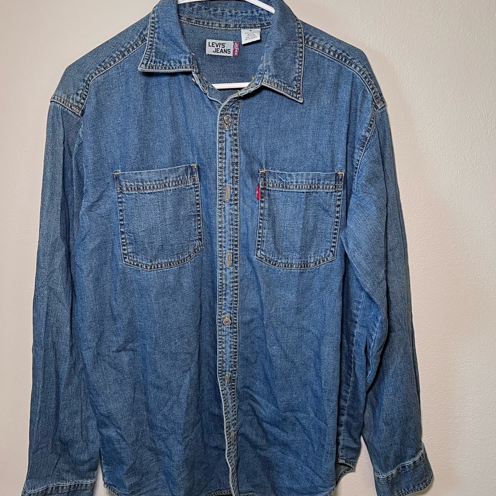 Vintage Levi's Darker Blue Denim Shirt